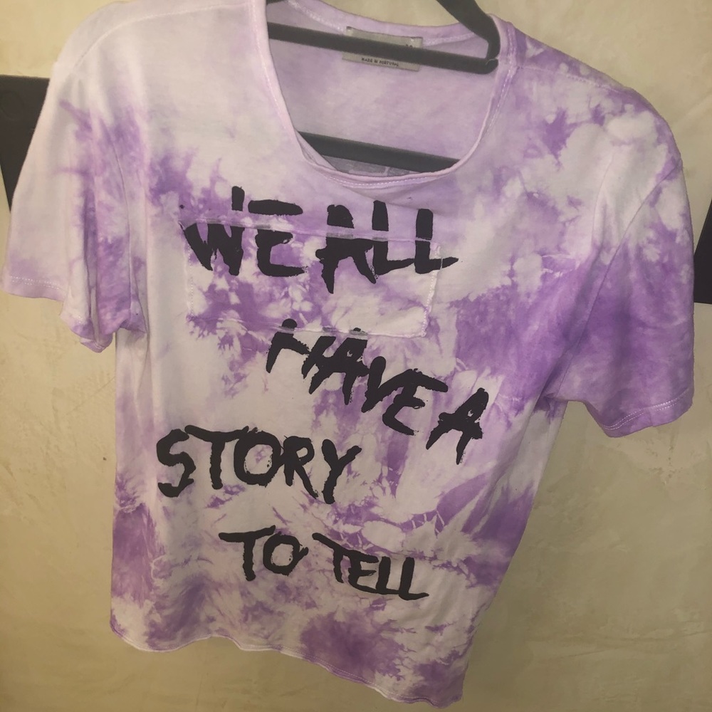 Tie dye kid shirt